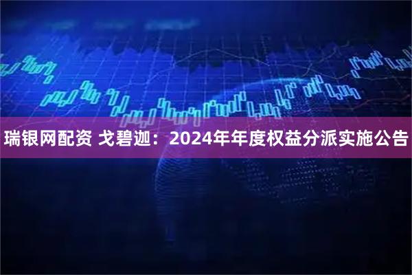 瑞银网配资 戈碧迦：2024年年度权益分派实施公告