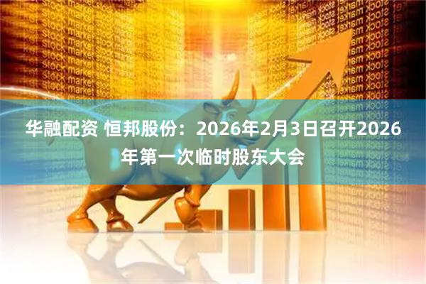 华融配资 恒邦股份：2026年2月3日召开2026年第一次临时股东大会